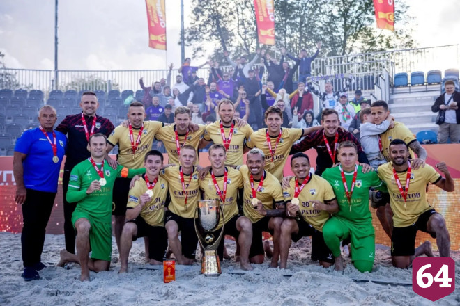 Саратовские «пляжники» выиграли чемпионат России